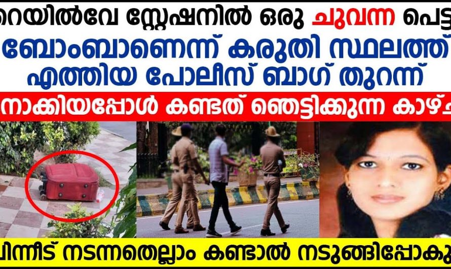 റെയിൽവേ സ്റ്റേഷനിൽ ഒരു ചുവന്ന പെട്ടി തുറന്ന് നോക്കിയപ്പോൾ കണ്ടത് ഞെട്ടിക്കുന്ന കാഴ്ച.