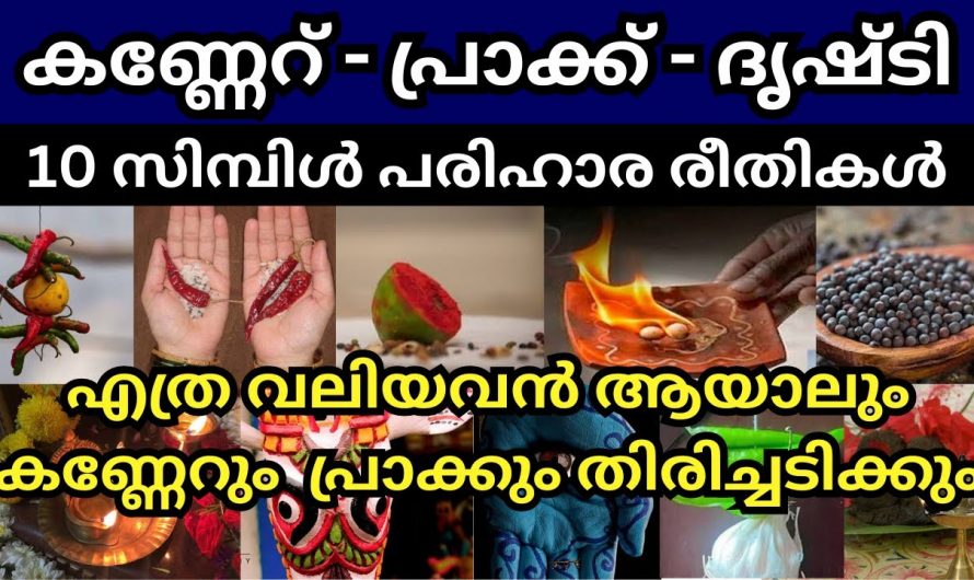 കണ്ണീർ പ്രാക്ക് ദൃഷ്ടി ദോഷം കൊണ്ട് വലയുന്നവർക്കായി 10 പരിഹാര മാർഗങ്ങൾ ഉടൻ ഫലം.