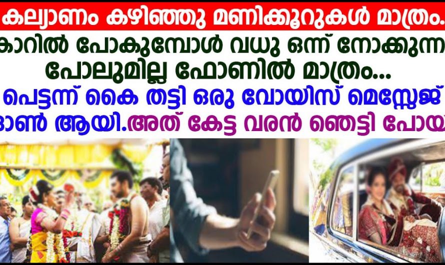 വിവാഹം കഴിക്കാൻ പോകുന്ന ഒരു ചെക്കനോടും ഇതുപോലെ ചെയ്യരുത് എട്ടിന്റെ പണി കിട്ടും.