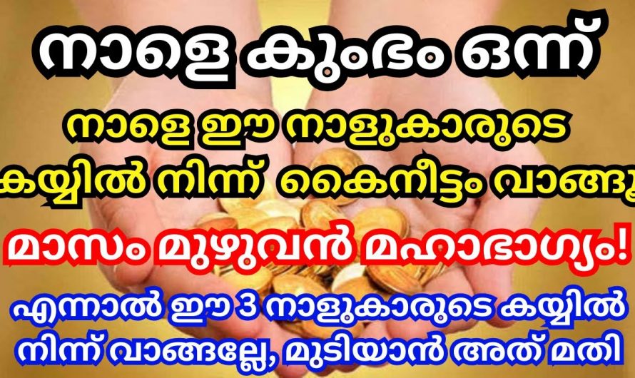 പുതിയ മലയാള മാസത്തിൽ ഇവരുടെ കയ്യിൽ നിന്നും കൈനീട്ടം വാങ്ങിയാൽ ഇനി വർഷം മുഴുവൻ സമ്പത്ത് കുതിച്ചുയരും.