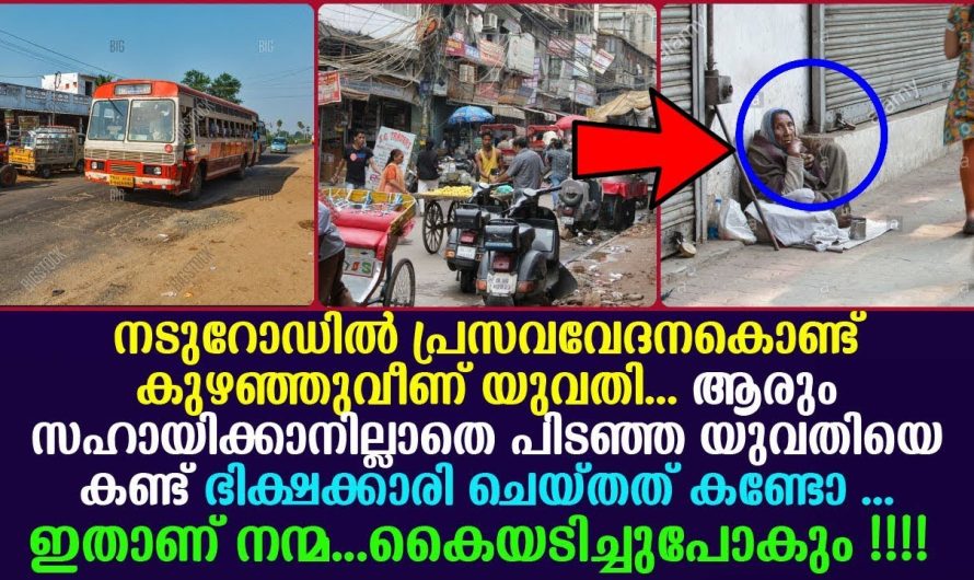 നടുറോട്ടിൽ പ്രസവ വേദന എടുത്ത യുവതിയെ ആരും സഹായിക്കാൻ ഇല്ലാതായപ്പോൾ ഭിക്ഷക്കാരി ചെയ്തത് കണ്ടോ.