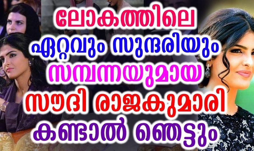 ലോകസുന്ദരിയായ സൗദി രാജകുമാരിയെ കണ്ടോ. ഈ രാജകുമാരിയിൽ ജനങ്ങൾക്ക് വേണ്ടി ചെയ്യുന്ന കാര്യങ്ങൾ ചെറുതല്ല.