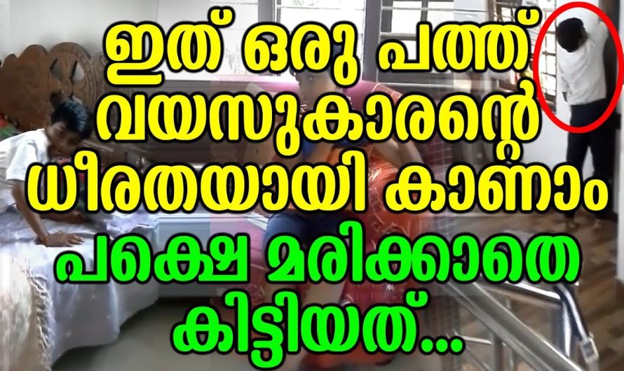 അവന്റെ ധൈര്യം സമ്മതിക്കണം. വീട്ടിൽ ആരുമില്ലാത്ത സമയത്ത് വീട്ടിലേക്ക് കയറി വന്ന കള്ളനെ 10 വയസ്സുകാരൻ ചെയ്തത് നോക്കൂ.