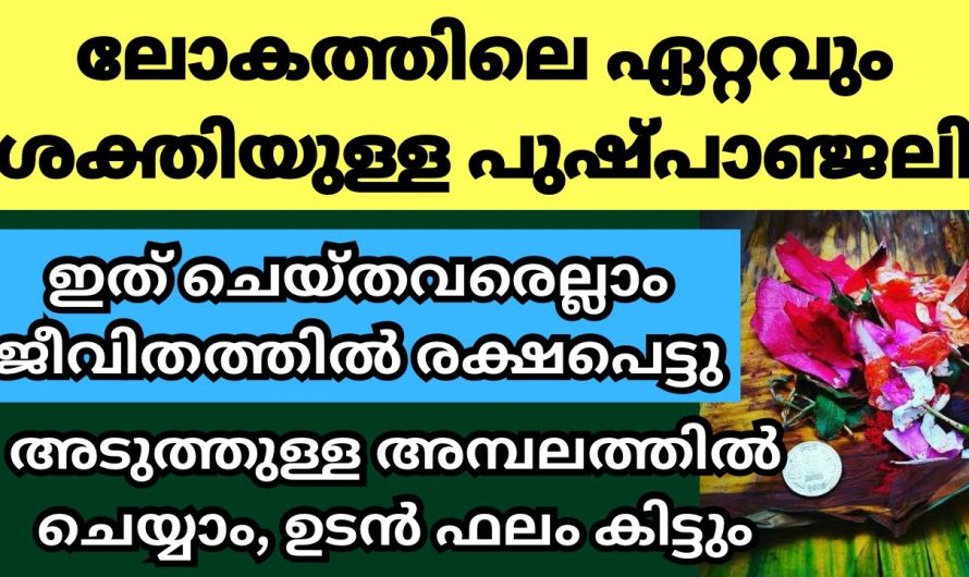 ലോകത്തിലെ ഏറ്റവും ശക്തിയാർന്ന വഴിപാട്. ശിവക്ഷേത്രത്തിൽ പോകുമ്പോൾ മറക്കാതെ ഈ വഴിപാട് ചെയ്യണേ.